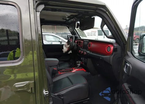 2023 Jeep Gladiator Rubicon 4X4 z USA, uszkodzony, nr VIN 1C6JJTBG9PL516824